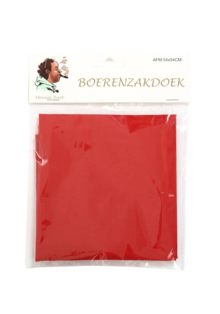 Zakdoek Uni Rood - Festivales