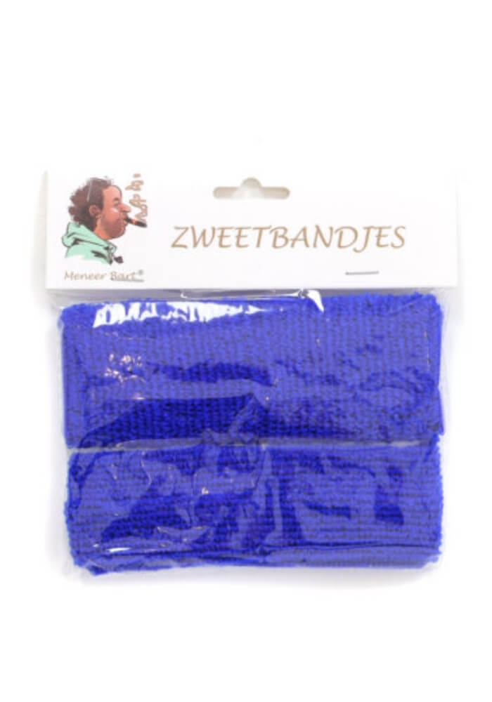 Zweetbandjes Set Blauw - Festivales