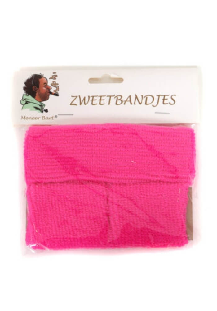 Zweetbandjes Set Roze - Festivales