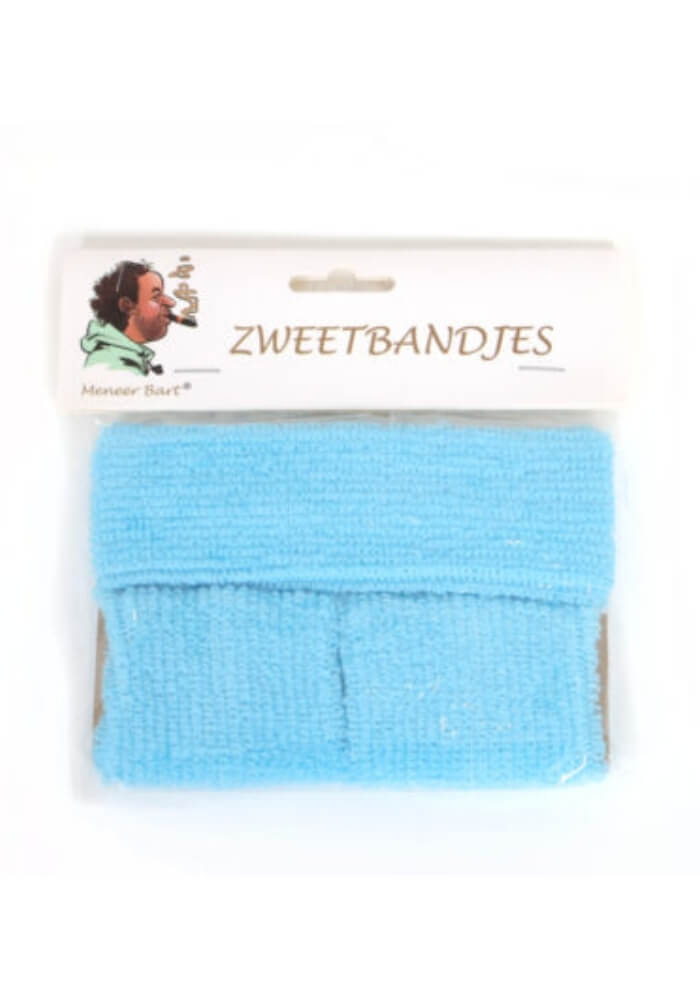 Zweetbandjes Set Turquoise - Festivales